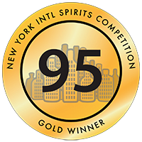 2022 New York Spirits Competition 95 Gold Winner award