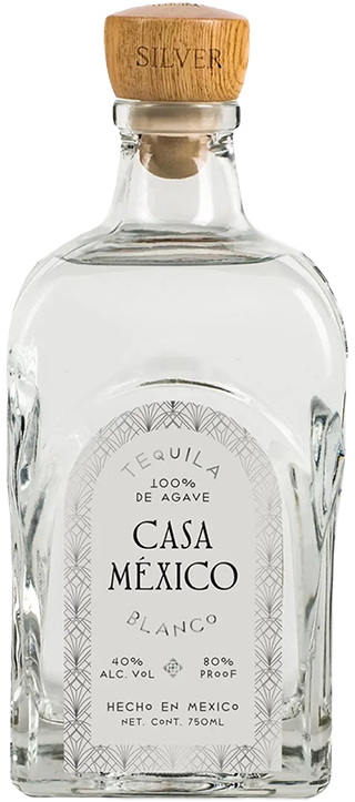 Bottle of Casa Mexico Blanco Tequila