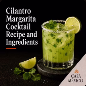 Cilantro Margarita Cocktail Recipe and Ingredients 2 Cilantro Margarita Cocktail Recipe and Ingredients