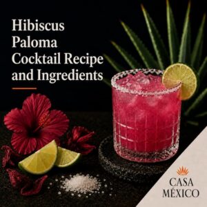 Hibiscus Paloma Cocktail Recipe and Ingredients