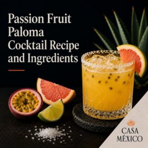 Passion Fruit Paloma Cocktail Recipe and Ingredients