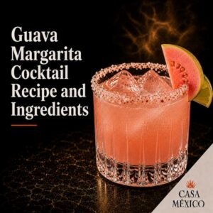 Guava Margarita Cocktail Recipe and Ingredients