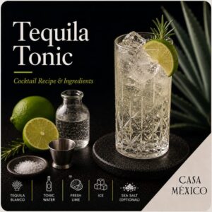 Tequila Tonic Cocktail Recipe and Ingredients 2 Tequila Tonic Cocktail Recipe and Ingredients