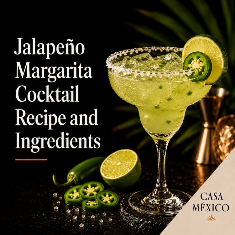 Jalapeño Margarita Cocktail Recipe and Ingredients