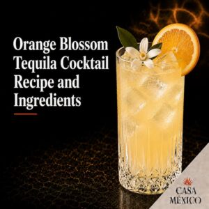 Orange Blossom Tequila Cocktail Recipe and Ingredients