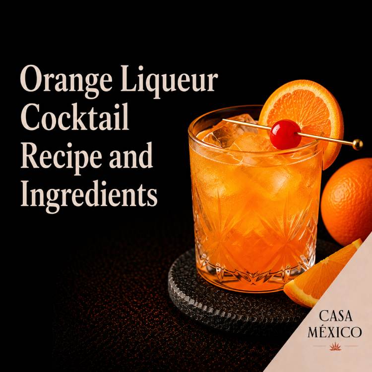 Orange Liqueur Cocktail Recipe and Ingredients