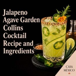 Jalapeno Agave Garden Collins Cocktail Recipe and Ingredients 2 Jalapeno Agave Garden Collins Cocktail Recipe and Ingredients