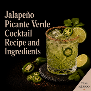 Jalapeño Picante Verde Cocktail Recipe and Ingredients 2 Jalapeño Picante Verde Cocktail Recipe and Ingredients