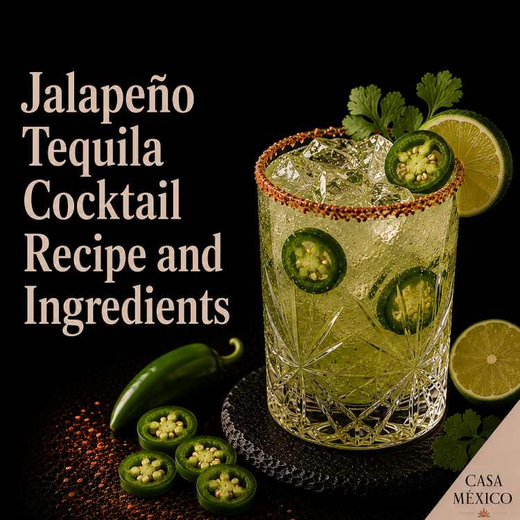 Jalapeño Tequila Cocktail Recipe and Ingredients
