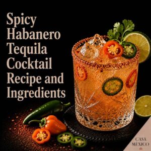 Spicy Habanero Tequila Cocktail Recipe and Ingredients 2 Spicy Habanero Tequila Cocktail Recipe and Ingredients